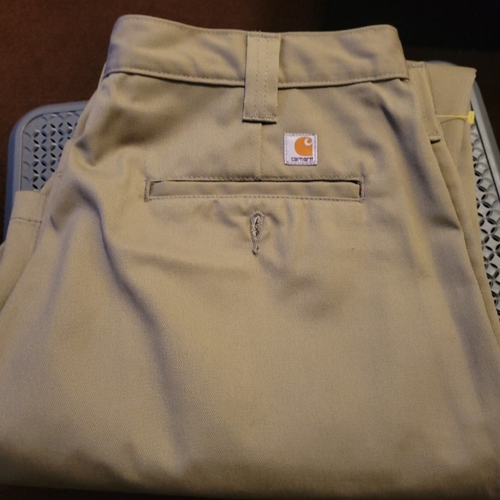 Carhartt Khaki pants, 1 PAIR